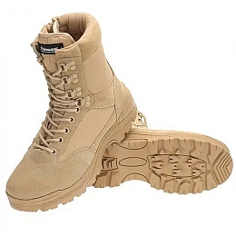 Тактические ботинки Mil-Tec Side zip boots 12822104 46 Койот (1826882861)