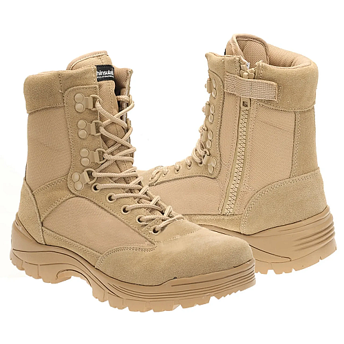 Тактические ботинки Mil-Tec Side zip boots 12822104 46 Койот (1826882861)
