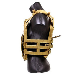 Жилет-плитоноска тактический Mil-Tec Plate Carrier Gen 2 Койот 13463205