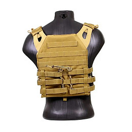 Жилет-плитоноска тактический Mil-Tec Plate Carrier Gen 2 Койот 13463205