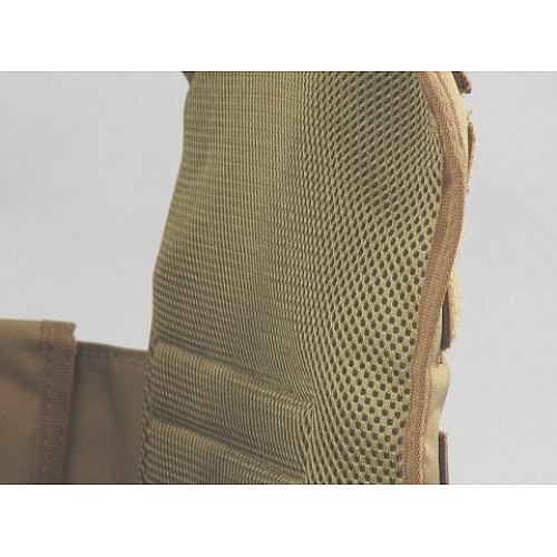 Жилет-плитоноска тактический Mil-Tec Plate Carrier Универсальный Койот 13463105