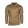 Тактическая рубашка-поло Mil-Tec Tactical Quickdry 10962019 S Койот