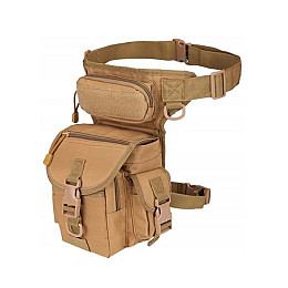 Сумка тактична на стегно чоловіча Solve 8 л Койот D3-0005-B3