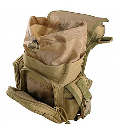 Сумка тактична на стегно чоловіча Solve 8 л Койот D3-0005-B3