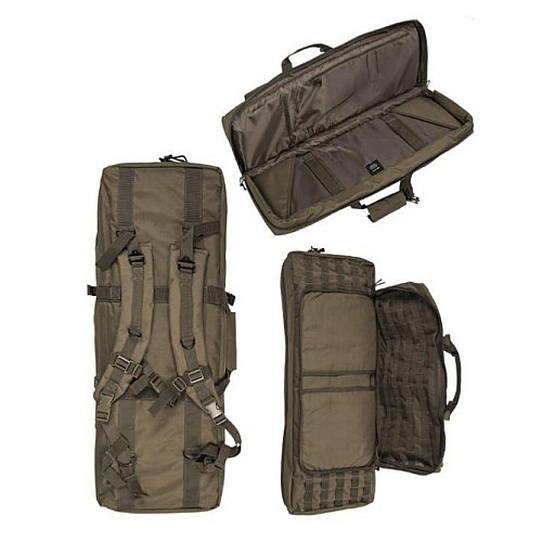 Сумка для зброї Mil-Tec RIFLE CASE DOUBLE 80 х 27 х 8 см Оливкова 16193101