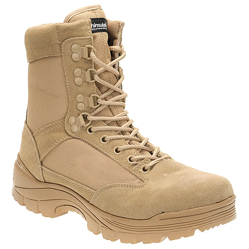 Берцы тактические Mil-Tec side zip 12822104 46 Койот (2062671450)