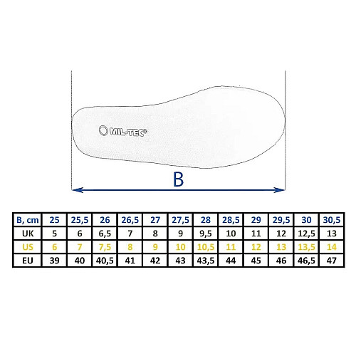 Тактические ботинки Mil-Tec Tactical side zip boot ykk 12822109 45 Коричневый (2062673295)