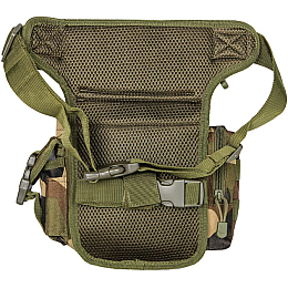Сумка тактична на стегно чоловіча Solve Вудленд D3-0005-B8 8 л Камуфляж