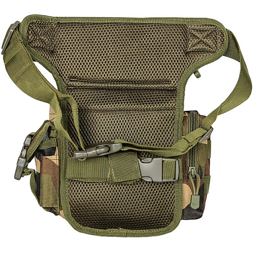 Сумка тактична на стегно чоловіча Solve Вудленд D3-0005-B8 8 л Камуфляж