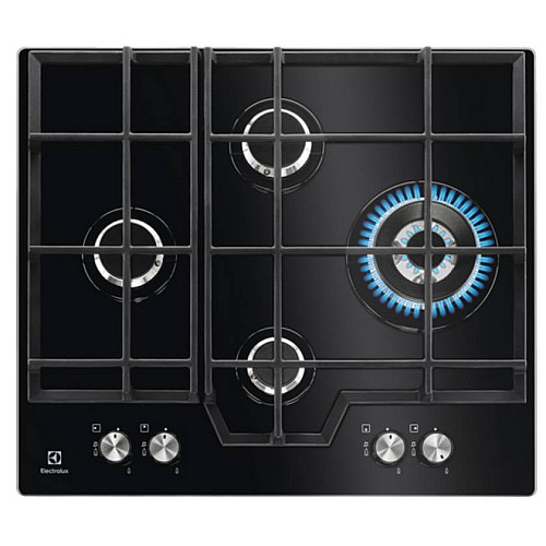 Газова варильна поверхня Electrolux KGG6456K Чорний (6898791)