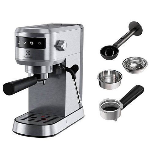 Кавоварка еспресо Electrolux E6EC1-6ST 1 л Сріблястий (6903319)