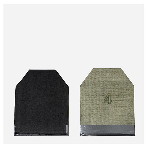 Комплект бронеплит збільшених 4-го класу No Brand Armox 600Т 6 мм 27х33 см 4.5 кг 2 шт (2360414404)