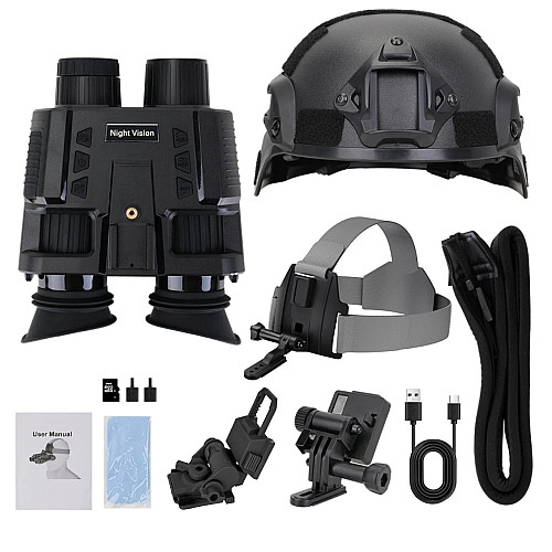 Бінокуляр нічного бачення No Brand NV8000 кріплення FMA L4G24 каска ABS пластик карта 64Гб (2368070380)