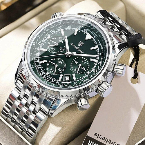 Мужские наручные часы Poedagar Avalon Серебристый