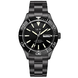 Чоловічі механічні наручні годинники Carnival Shark 10 Bar Чорний