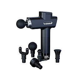 Масажний пістолет Booster M2-D 6 насадок 30 швидкостей (2422419626)