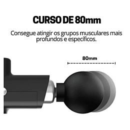 Масажний пістолет Booster M2-D 6 насадок 30 швидкостей (2422419626)