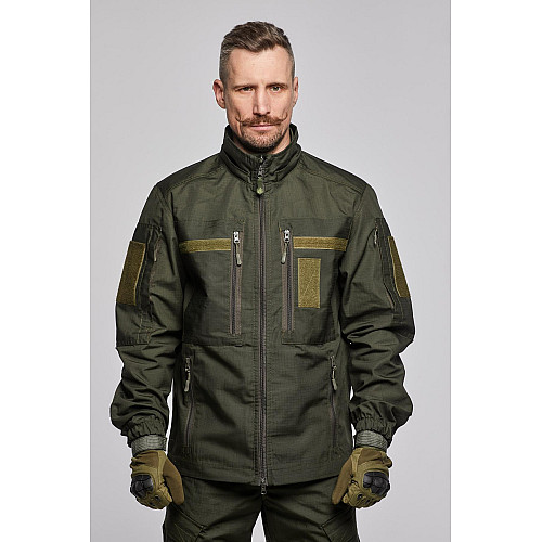 Куртка військова чоловіча Family Story Рип-стоп XL Хакі (2384391s3)