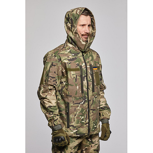 Куртка військова чоловіча Family Story Рип-стоп 3XL Мультикам (2384359s3)