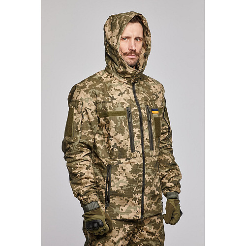 Куртка військова чоловіча Family Story Рип-стоп 2XL Піксель (2384348s4)