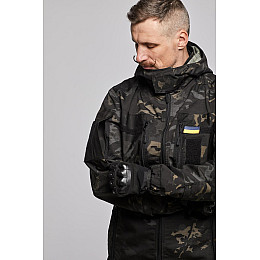 Куртка військова чоловіча Family Story Рип-стоп L Чорний Мультикам (2386358s6)