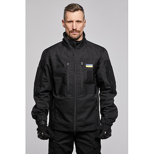 Куртка військова чоловіча Family Story Рип-Стоп М Чорний(2385341s6)
