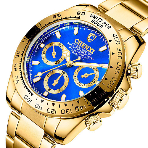 Часы мужские на руку Chenxi Золотистый (IBW910YZ)