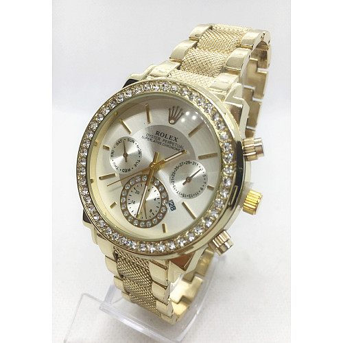 Наручні годинники жіночі Clockhouse Rolex Золотистий (IBW490YO)
