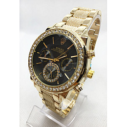 Наручні годинники жіночі Clockhouse Rolex Золотистий (IBW490YB)