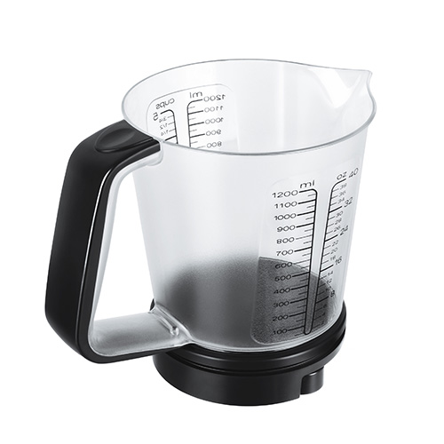 Кухонні ваги Adler AD 3178 з чашкою 1200 мл Чорний (100391855)