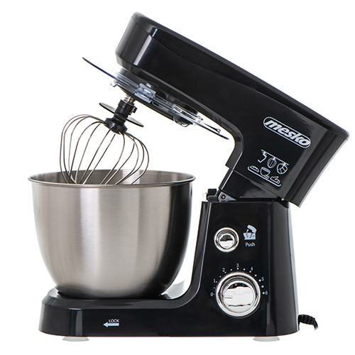 Міксер планетарний Mesko MS 4217 1200 Вт 3,5 л Чорний (101363170)