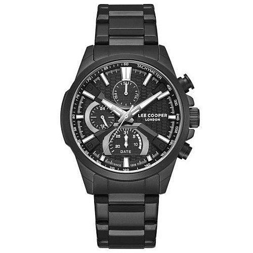 Часи чоловічі наручні Lee Cooper Brighton Чорний (2598029992)