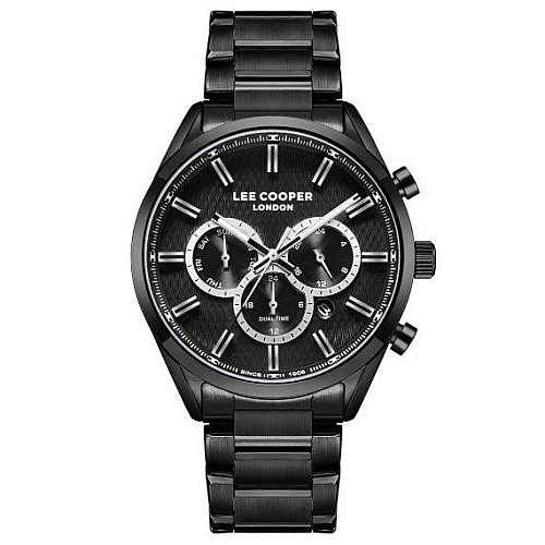 Часи чоловічі наручні Lee Cooper England Чорний (2598191327)