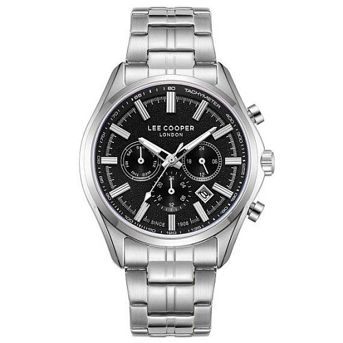 Годинники чоловічі наручні Lee Cooper Fenix Сріблястий (2598212100)