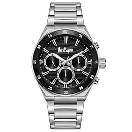 Часи чоловічі наручні Lee Cooper Hit Сріблястий (2600604041)