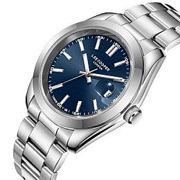 Часи чоловічі наручні Lee Cooper Speed Сріблястий (2600832680)