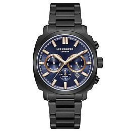 Часи чоловічі наручні Lee Cooper Trader Чорний (2600882225)