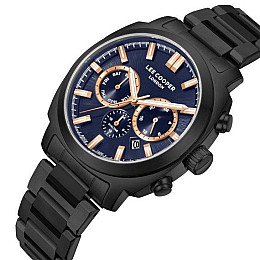 Часи чоловічі наручні Lee Cooper Trader Чорний (2600882225)