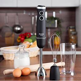 Блендер погружной Magio МG-655 1200 Вт 500 мл Black