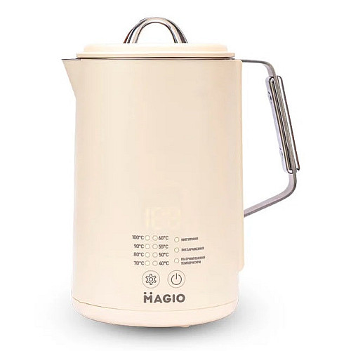 Электрочайник-термос Magio МG-516 1,5 л 1500 Вт Бежевый