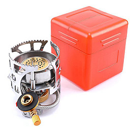 Газова горілка No Brand Tourist 17х7 см Сріблястий