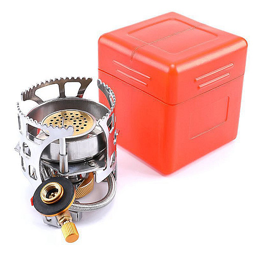 Газова горілка No Brand Tourist 17х7 см Сріблястий