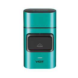 Електробритва-шейвер для бороди та обличчя VGR V-307 металевий корпус Зелений (2104618580)