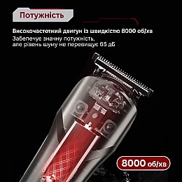 Тример Enchen Beardo 2 Серый (400575504)