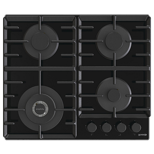 Газова варильна поверхня Gorenje GTW642SYB BG6BB-G0B Чорний (6622832)