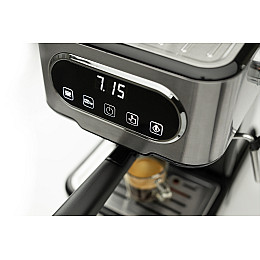 Кофеварка эспрессо Gorenje ESCM 15 DBK 1.5 л Черно-серебристый (CM5403F-GS) (6656259)