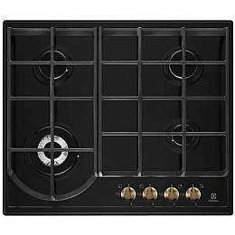 Газова варильна поверхня Electrolux EGH6343ROR Чорний (6882759)