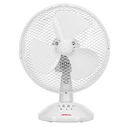 Вентилятор настольный Ardesto FT-23A 23 см 30 Вт Белый (iz16853)