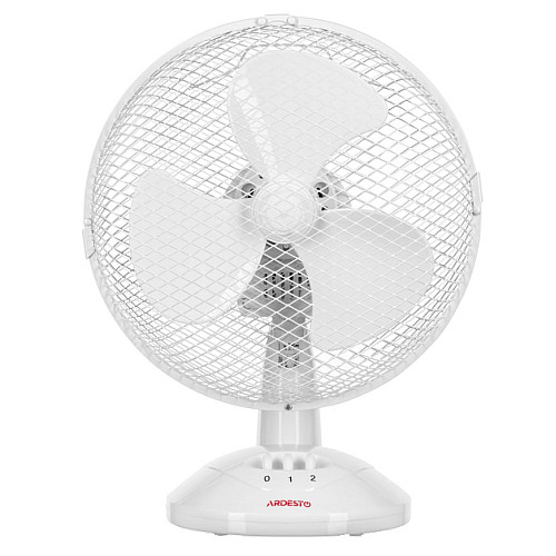 Вентилятор настольный Ardesto FT-23A 23 см 30 Вт Белый (iz16853)
