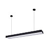 Светильник линейный Lightwell LW-LINE-SQ-36W-B 3000K 120x13x4 см Черный (303165)